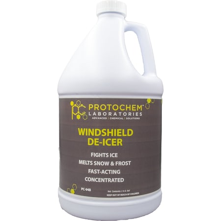 Concentrated Wash And Deicer For Wndshields, 1 Gal., EA1